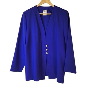 D'Allards Button Front Vintage Blazer Jacket